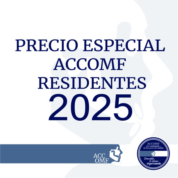 PRECIO ESPECIAL  ACCOMF  RESIDENTES 2025