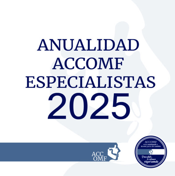 Anualidad ACCOMF Especialistas 2025