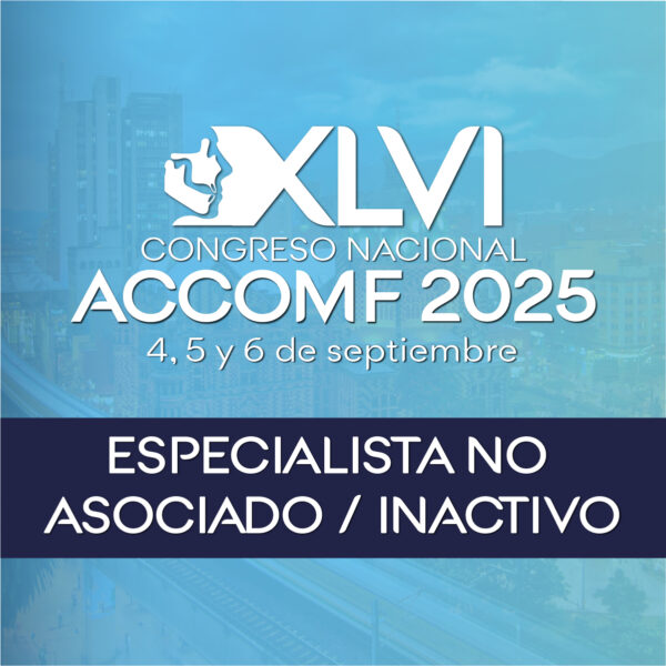 ESPECIALISTA NO ASOCIADO INACTIVO CONGRESO 2025