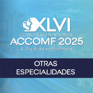 OTRAS ESPECIALIDADES CONGRESO 2025