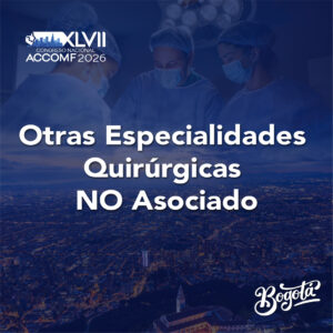 OTRAS ESPECIALIDADES CONGRESO 2026